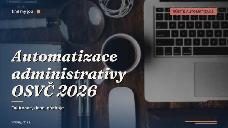 Ilustrace k článku: Jak zautomatizovat administrativu OSVČ 2026: fakturace, daně, nástroje