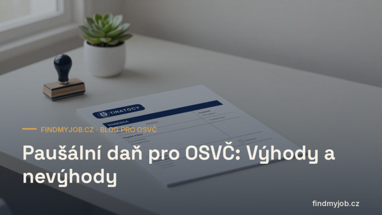 Paušální daň pro OSVČ: Výhody a nevýhody