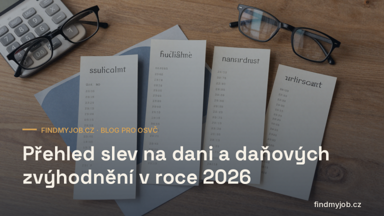 Přehled slev na dani a daňových zvýhodnění v roce 2026